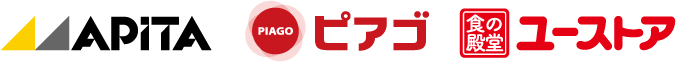 アピタ,APITA,ピアゴ,PIAGO,ユーストアのロゴマーク