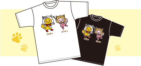 猫フードデザインのユニセックスTシャツ