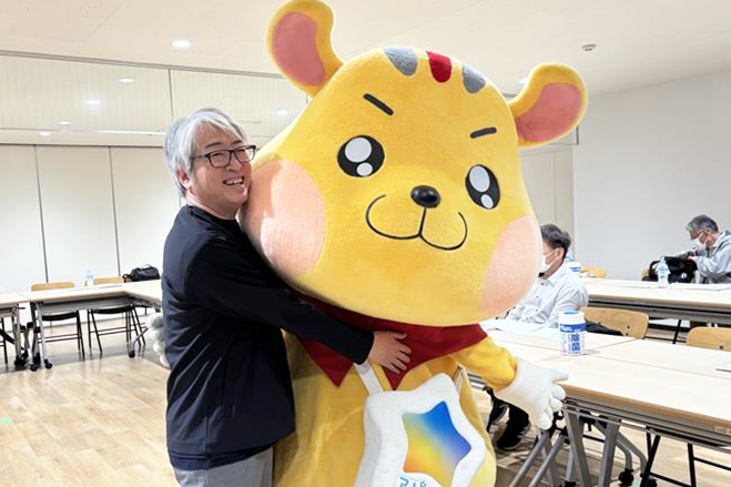 参加者の方ともふれあいました