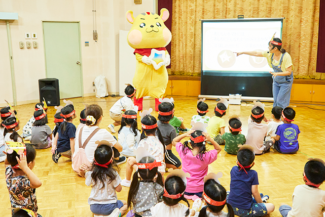 アピタンと一緒に楽しくクイズ