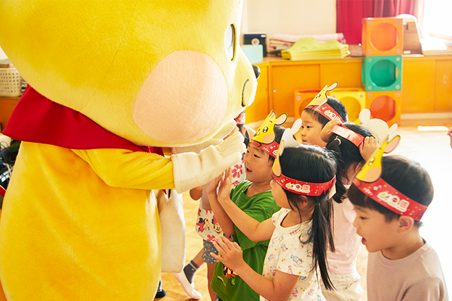 ハグをしてバイバイしました♪