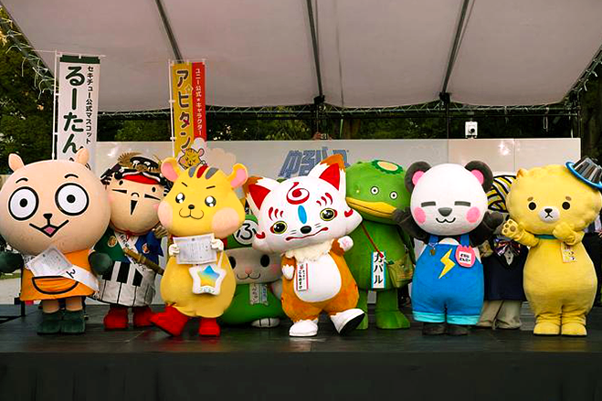 アピタンがゆるバース2025決選投票イベントに参加