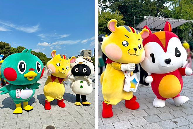 アピタンがゆるバース2025決選投票イベントに参加