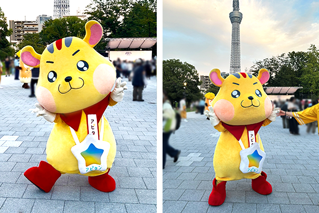 アピタンがゆるバース2025決選投票イベントに参加