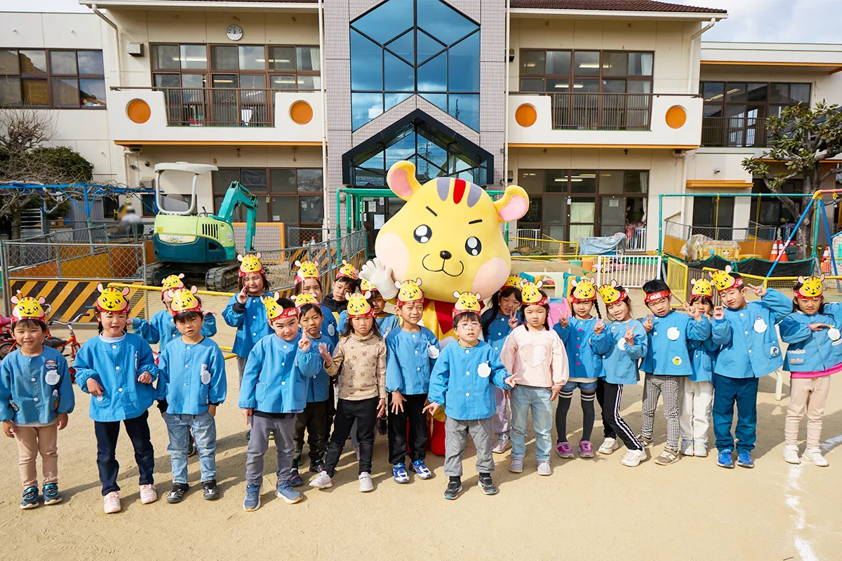 保育園に来ました！