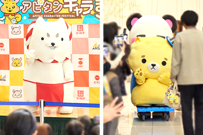 お友達キャラさんたちとの集合写真