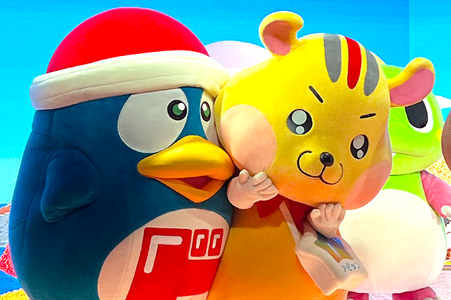 ドンペンとアピタンの2ショット