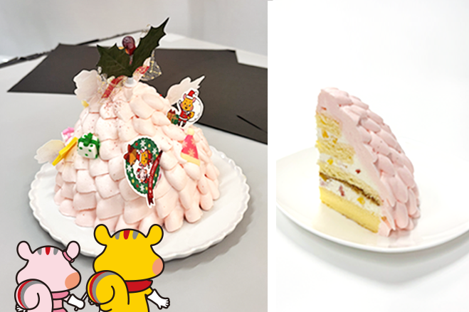2026年版のアピタンツリーケーキの撮影を見学しました