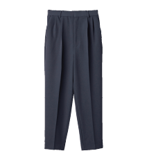 Wクロステーパードパンツ