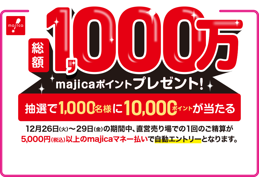 ドラマチック抽選会