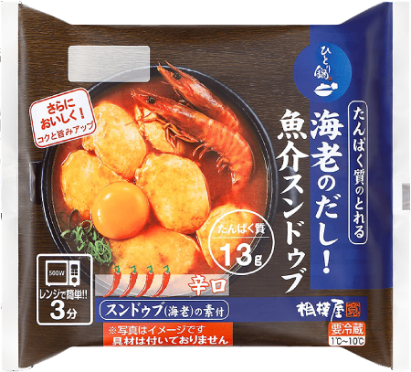 相模屋 海老のだし! 魚介スンドゥブ辛口(1セット) ¥198(税込¥214)