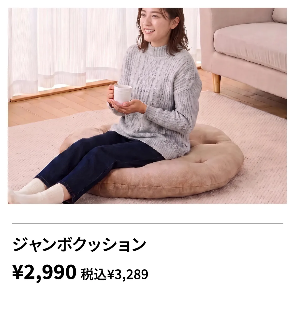 ジャンボクッション