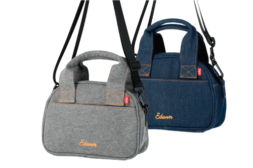 エドウィン　ラウンドファスナー手提げ