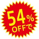 54%OFF