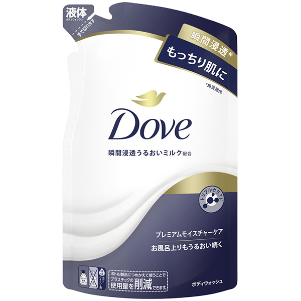 ユニリーバ ダヴ ボディウォッシュ プレミアム モイスチャーケア つめかえ用(330g)