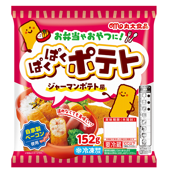 丸大食品 ぱくぱくポテトジャーマンポテト風(152g)