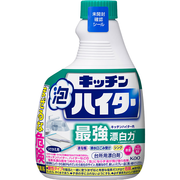 花王 キッチン泡ハイターつけかえ用(400ml)