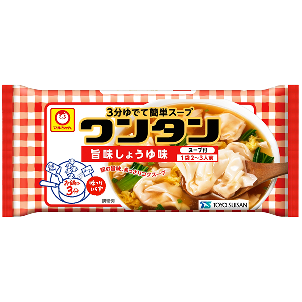 東洋水産 トレーワンタン 旨味しょうゆ味(55g)