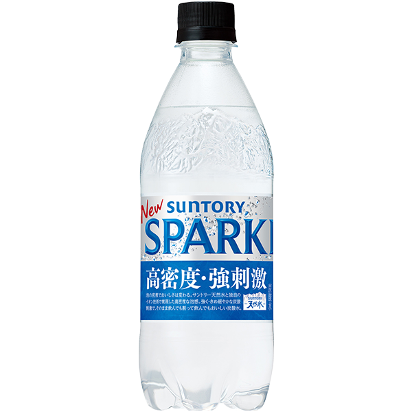 サントリー 天然水 SPARKLING (500ml)