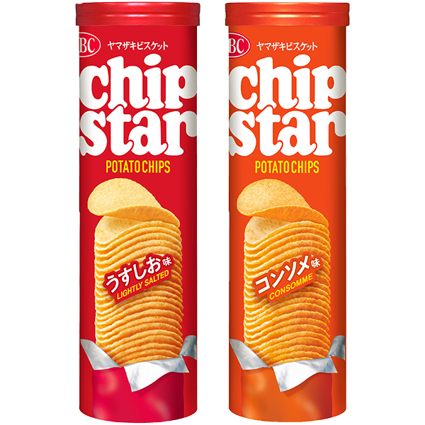 YBC チップスターL うすしお味・コンソメ味(105g)