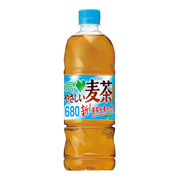 サントリー GREEN DA・KA・RA やさしい麦茶(680ml)