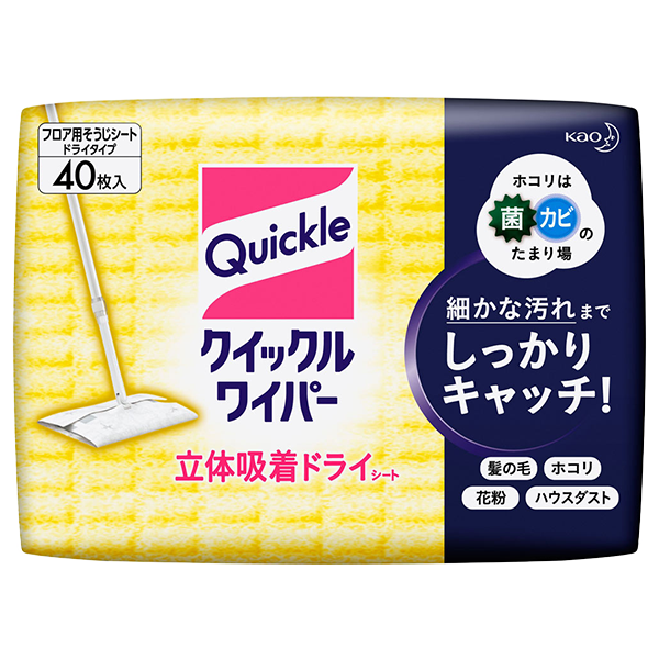 花王 クイックルワイパー ドライシート (40枚入)