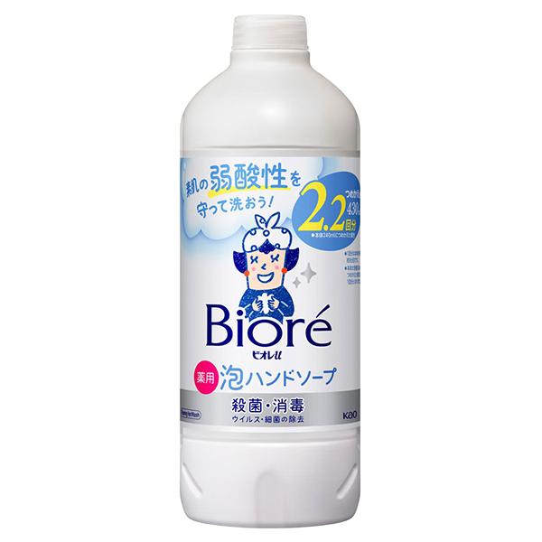 花王 ビオレu泡ハンドソープつめかえ用(430ml)