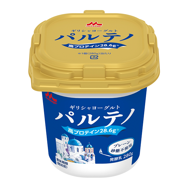 森永乳業 パルテノヨーグルト プレーン 砂糖不使用 大容量(280g)