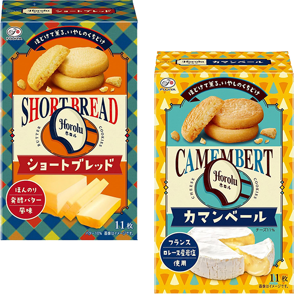 不二家 ホロル ショートブレッド・ホロル カマンベール(11枚入)