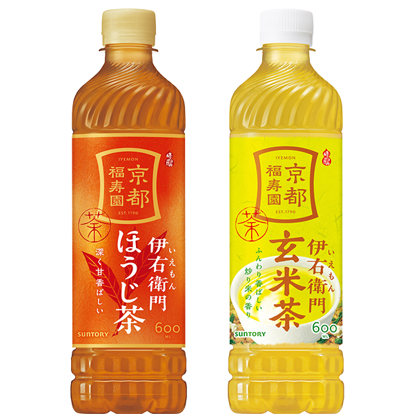 サントリー 伊右衛門 ほうじ茶・玄米茶(600ml)