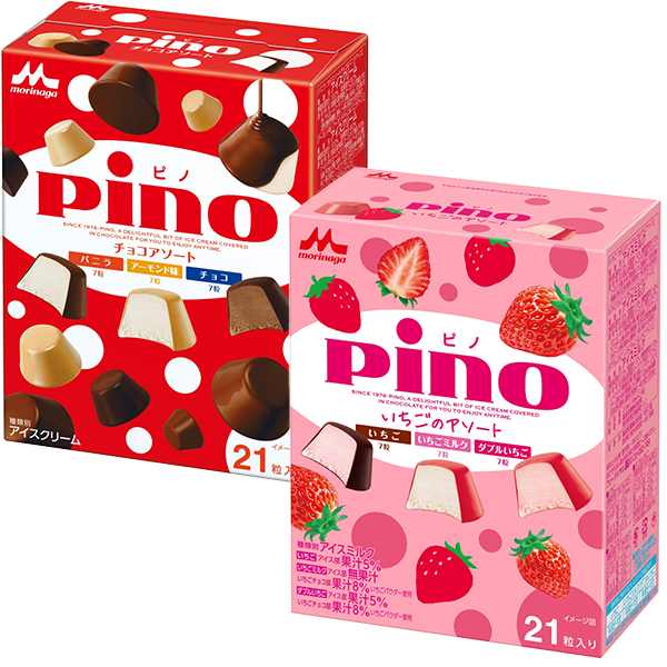 森永乳業 ピノアソート・ピノいちごのアソート(210ml)