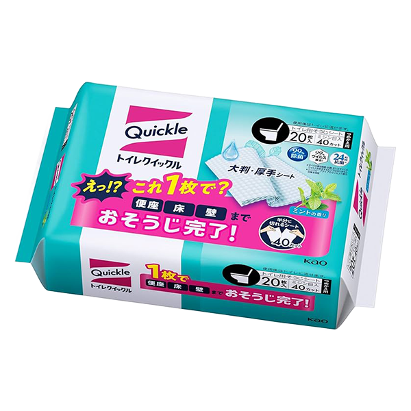 花王 トイレクイックル詰め替え(20枚入)
