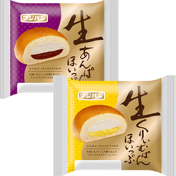 フジパン 生あんぱんほいっぷ・生くりぃむぱんほいっぷ(1個)
