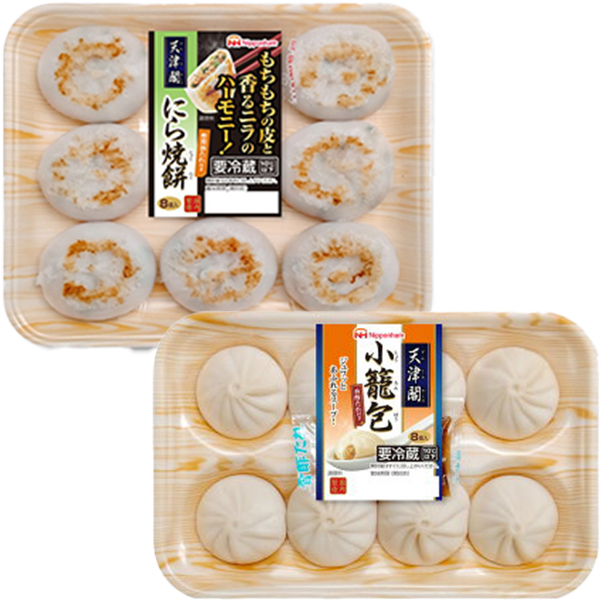 日本ハム 天津閣 にら焼餅・小籠包(8個入)