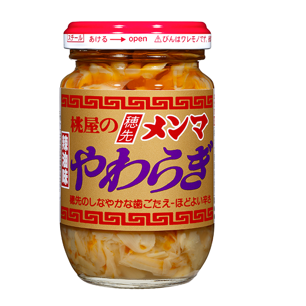 桃屋 穂先メンマやわらぎ(辣油味、115g)