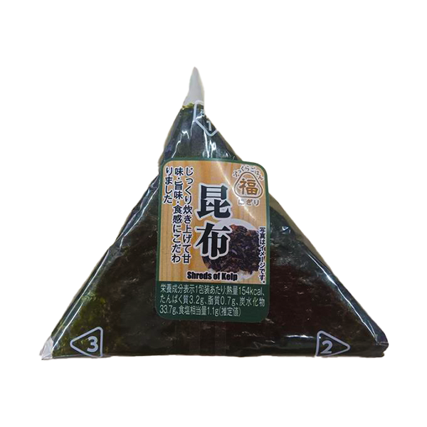 カネ美食品 福にぎり 昆布(1個)