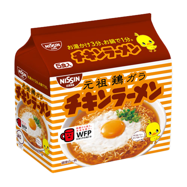 日清食品 チキンラーメン 5食パック(425g)