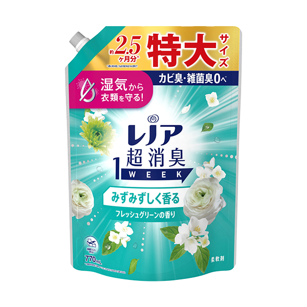 P&G レノア超消臭フレッシュグリーンの香りつめかえ特大サイズ(770ml)