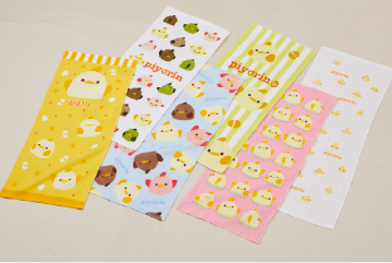 ぴよりん フェイスタオル各種