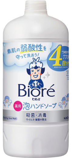 花王 ビオレu 泡ハンドソープつめかえ用(770ml)