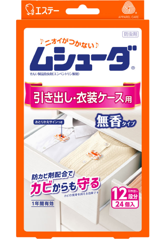 エステー ムシューダ 引き出し無香(24個入)