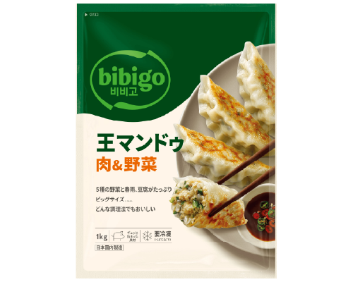 CJJAPAN bibigo王マンドゥ肉&野菜(1kg)