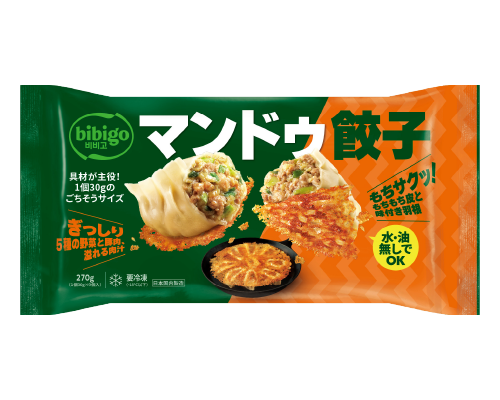 CJJAPAN bibigo マンドゥ餃子(9粒入、270g)