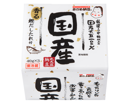 タカノフーズ 国産丸大豆納豆(40g×3個入)