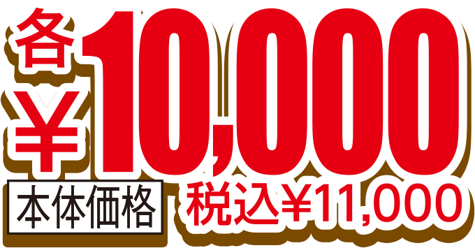 本体価格 税込¥11,000