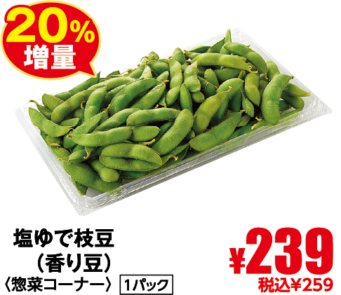 塩ゆで枝豆