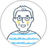 男性のアイコンイメージ