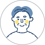 男性のアイコンイメージ